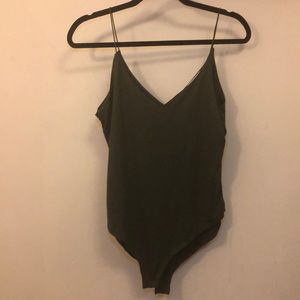 Green Onesie tank top